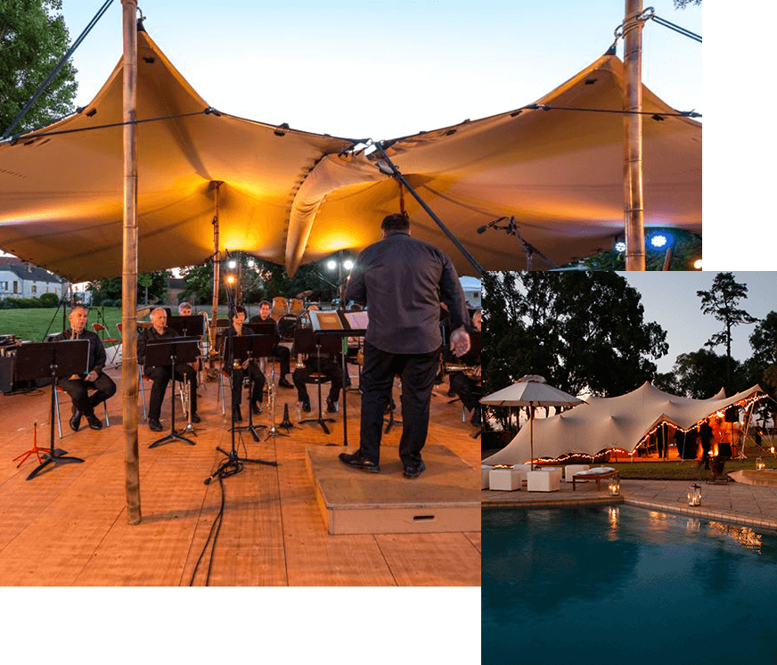 , Stretch Tent Rentals