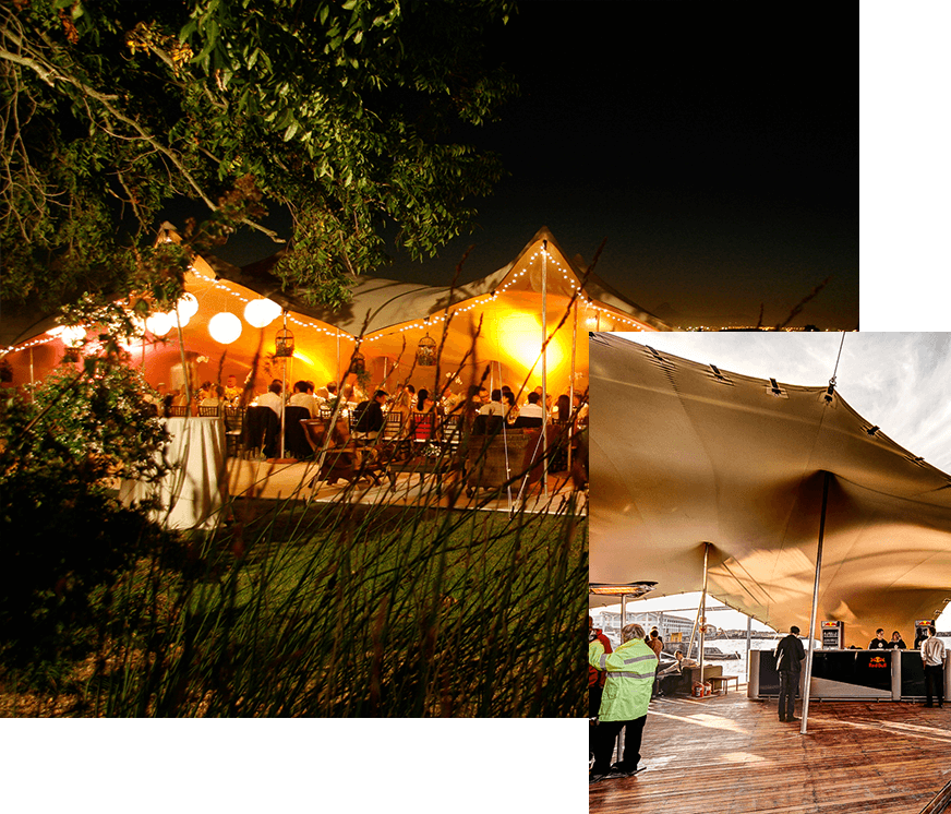 , Semi-Permanent Tent Structures